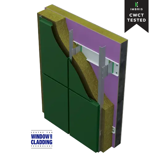 CWCT Tested Pressed Cassette - Imbris Rainscreen System - Kencar Ltd