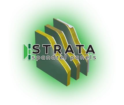 Our Strata spandrel panels, A2 fire-rated