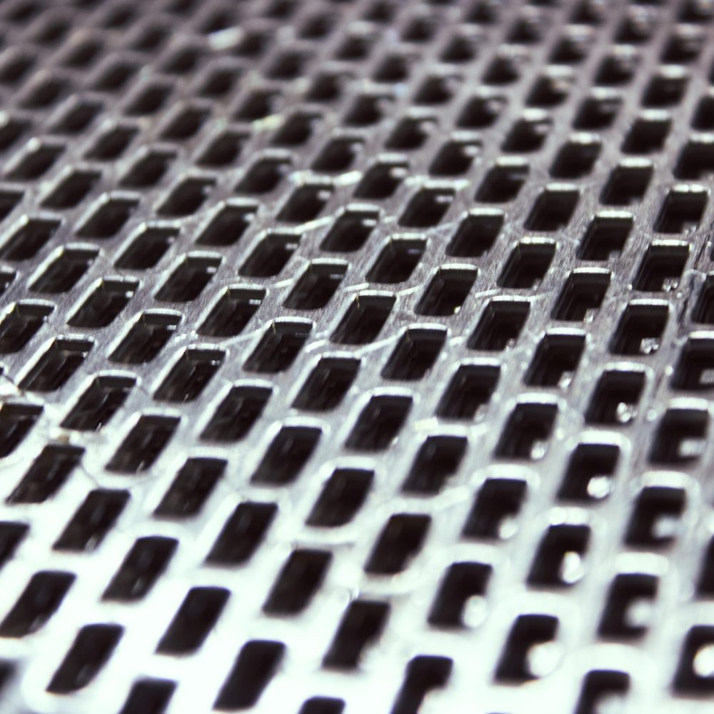 Slotted Staggered perforated sheet metal
