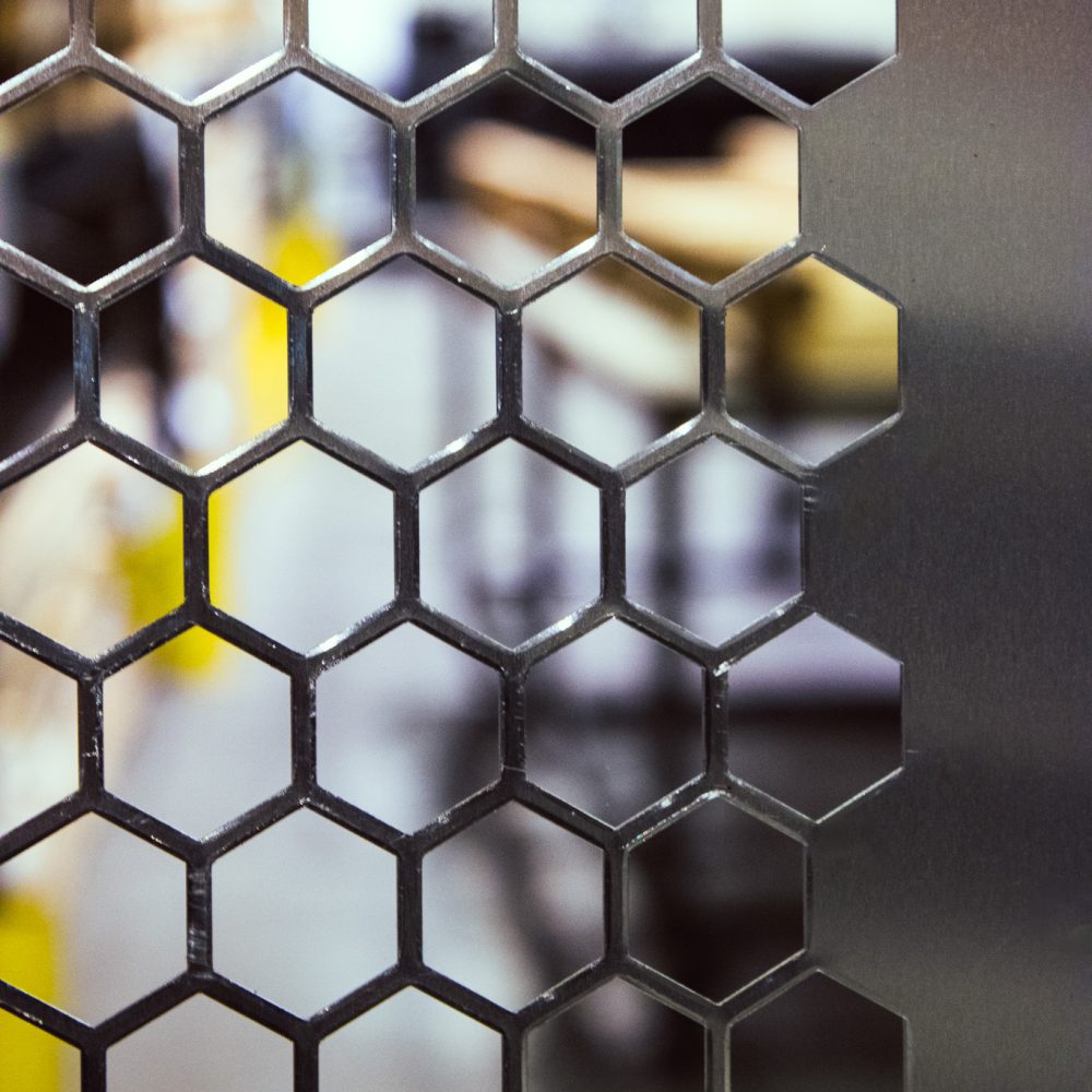 honeycomb perforated sheet metal